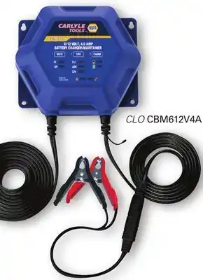 NAPA Auto Parts Battery charger and maintainer offer