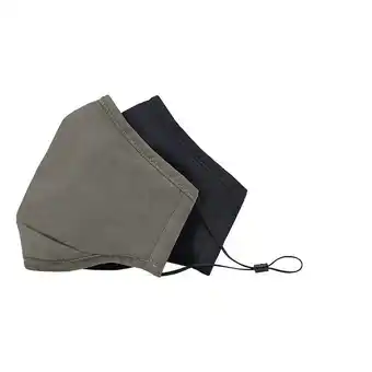 Staples Bondstreet non-medical 3-ply reusable masks + filter - charcoal - navy offer