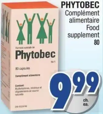 Jean Coutu Phytobec 80 offer