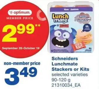 Wholesale Club Schneiders Lunchmate Stckers Or Kits offer