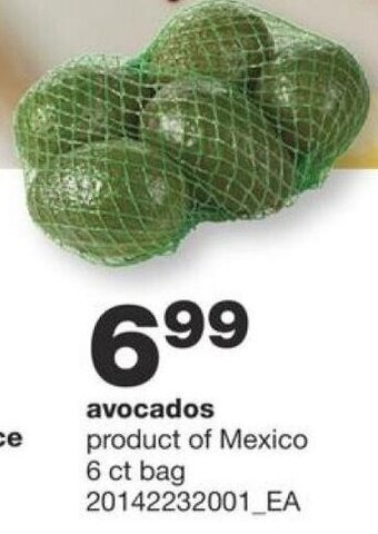 Wholesale Club Avocados offer