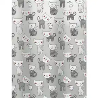 Lowe's Moda at home mizzy 71-in x 71-in peva shower curtain offer