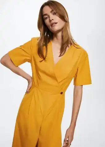 Cross cotton jumpsuit