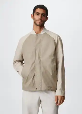 Cotton bomber jacket