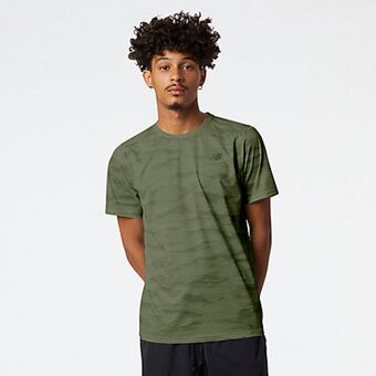 New Balance Printed accelerate short sleeve offer