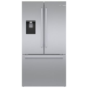 Best Buy Bosch 36" 26 cu. ft. french door refrigerator with water & ice dispenser (b36fd50sns) - stainless steel offer