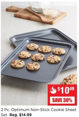 Kitchen Stuff Plus 2 pc. optimum non-stick cookie sheet set offer
