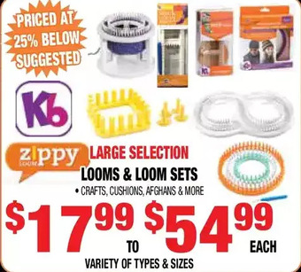 Len's Mill Stores Looms & loom sets offer