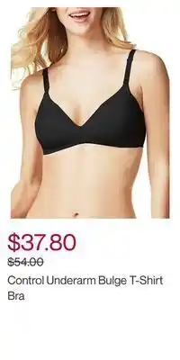 Hudson's Bay Control underarm bulge t-shirt bra offer