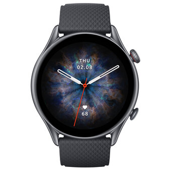 Best Buy Amazfit gtr 3 pro smartwatch with heart rate monitor - black offer