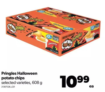 Real Canadian Superstore Pringles halloween potato chips offer