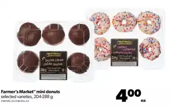 Real Canadian Superstore Farmer's market mini donuts offer