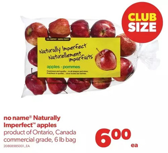 Real Canadian Superstore No name naturally imperfect apples offer