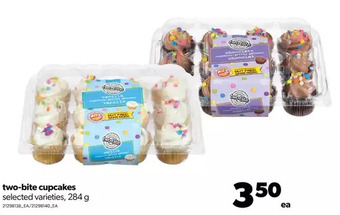 Real Canadian Superstore Two-bite cupcakes offer