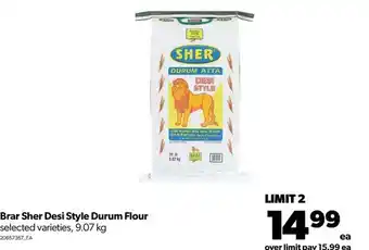 Real Canadian Superstore Brar sher desi style durum flour offer
