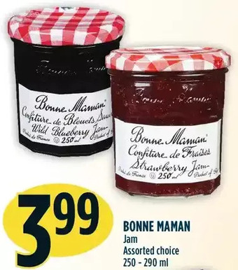 Marché Adonis Bonne maman jam offer