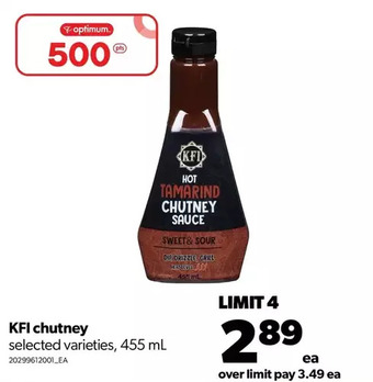 Real Canadian Superstore Kfi chutney offer