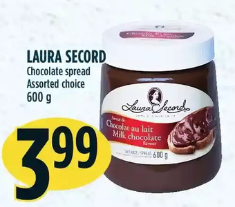 Marché Adonis Laura secord chocolate spread offer