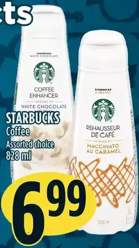 Marché Adonis Starbucks coffee offer