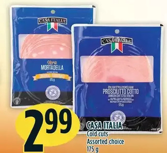 Marché Adonis Casa italia cold cuts offer
