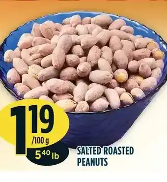 Marché Adonis Salted roasted peanuts offer