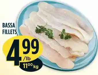 Marché Adonis Bassa fillets offer