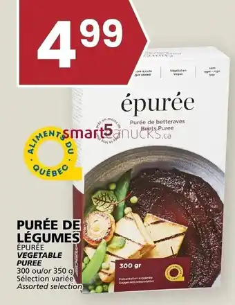 Rachelle-Bery Grocery Vegetable Puree 300 ou/or 350g Sélection variée Assorted Selection offer
