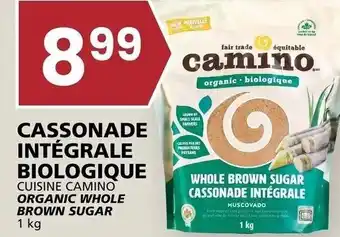 Rachelle-Bery Grocery Cuisine Camino Organic Whole Brown Sugar 1 kg offer