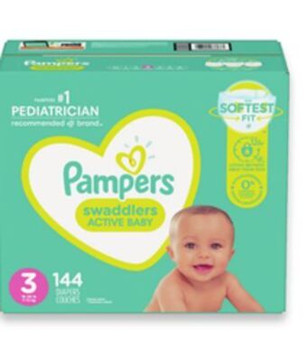 Walmart Rascal + friends jumbo box diapers or cocomelon training pants or pampers baby-dry, cruisers or swaddlers super econo diapers offer