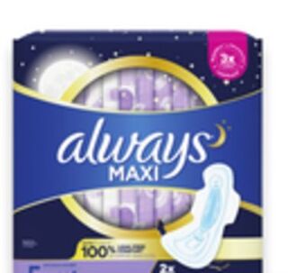 Walmart Always pads 36s-62s offer