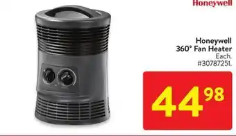 Walmart Honeywell 360° fan heater offer