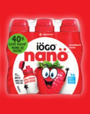 Walmart Iögo nanö drinkable yogurt offer