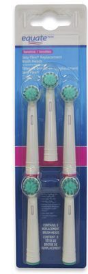 Walmart Equate replacement brush heads offer