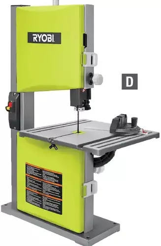 Home Depot Ryobi 9" band saw offer