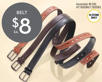 Giant Tiger Belt offer