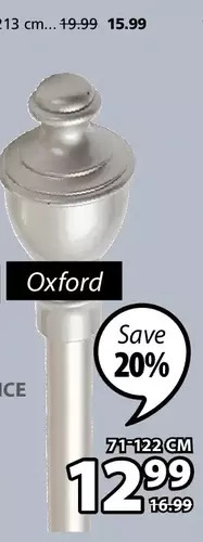 JYSK Oxford (rod kit) offer