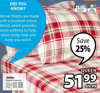 JYSK Tenna (sheet set) offer