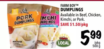 Farm Boy Farm boy dumpling offer