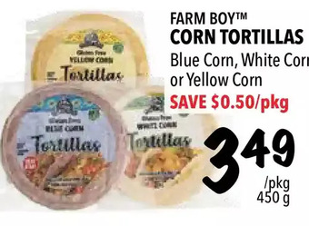 Farm Boy Farm boy corn tortillas offer