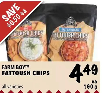 Farm Boy Farm boy fattoush chips offer