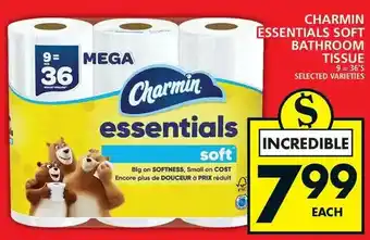 Food Basics Charmin essentials soft bathroom tissue offer