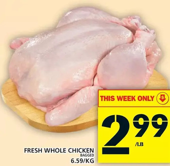 Food Basics Fresh whole chicken offer