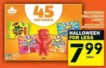 Food Basics Maynards halloween candy offer