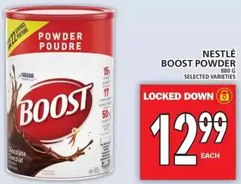 Food Basics Netsle boost powder offer