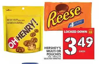 Food Basics Hershey's multi or pouches offer