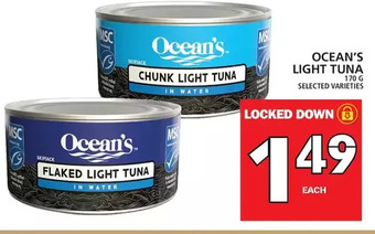 Food Basics Ocean's light tuna offer