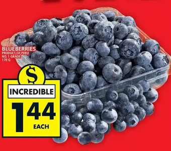 Food Basics Blueberries offer