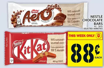 Food Basics Nestle chocolate bars offer