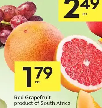 Foodland Red grapefruit offer