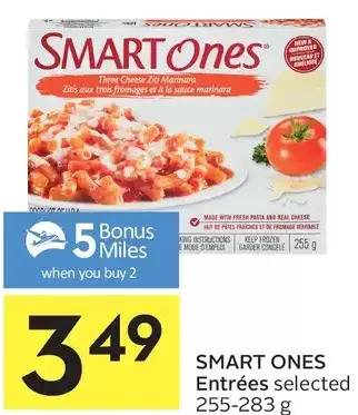 Foodland Smart ones entrées offer